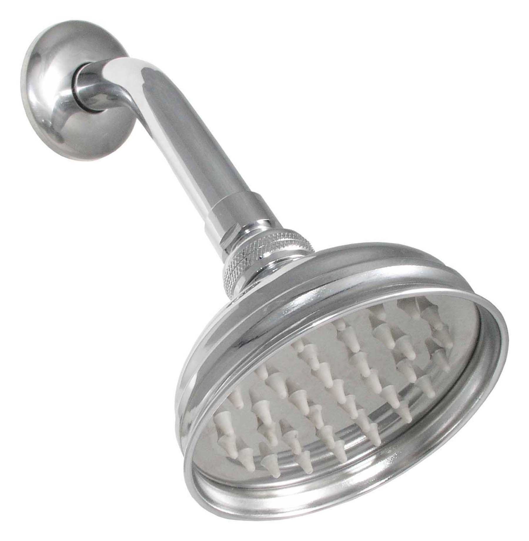 LDR 520 1045CP Nature Mist One Function Solid Brass Shower Head