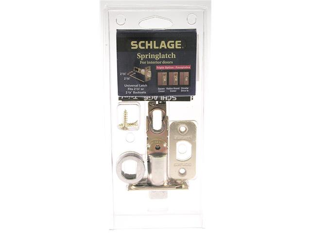 Schlage 40 250 Springlatch Tri Option