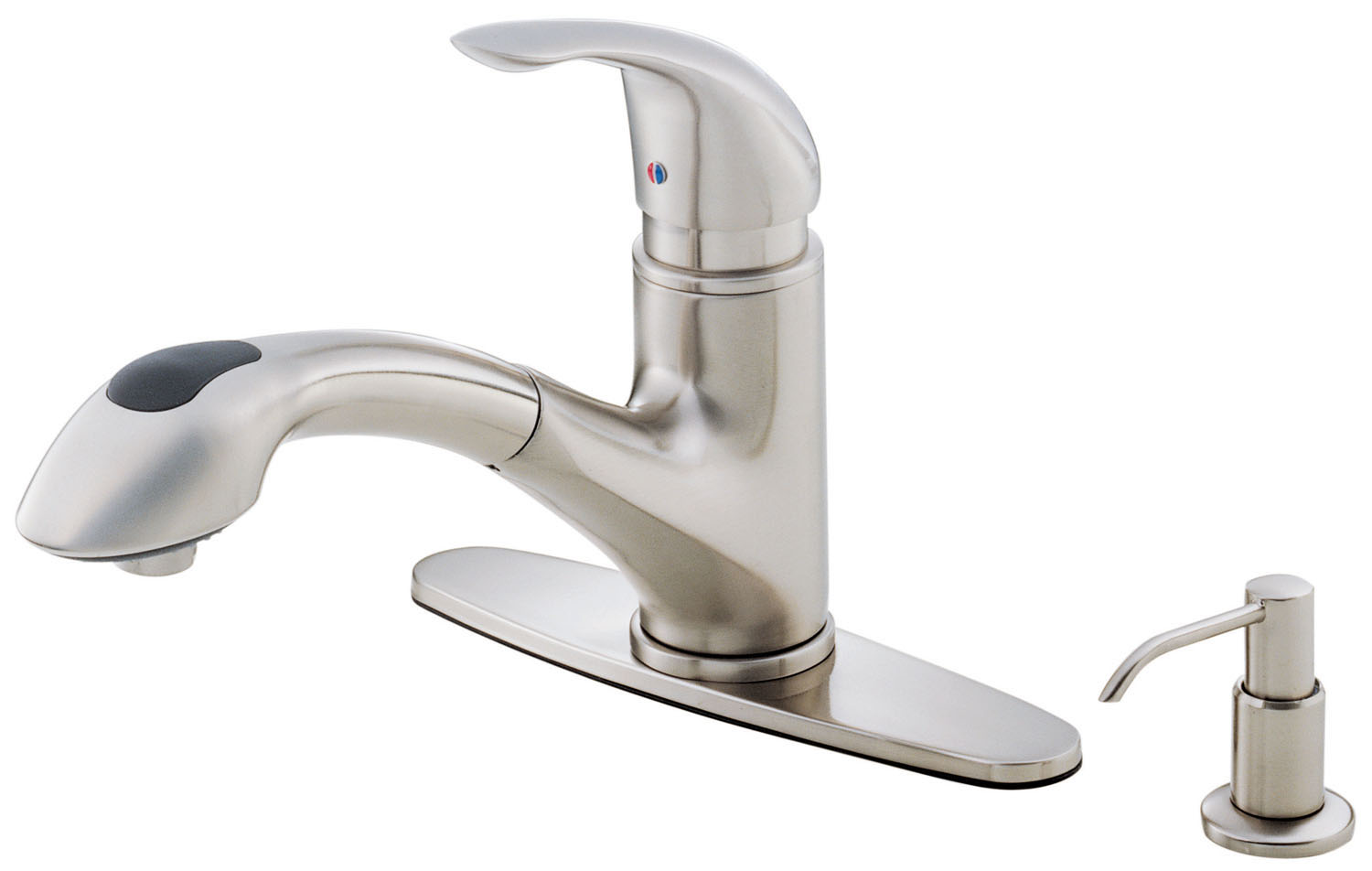 Danze D454612 Melrose Single Handle Low Lead Kitchen Faucet With Pull Out Spout