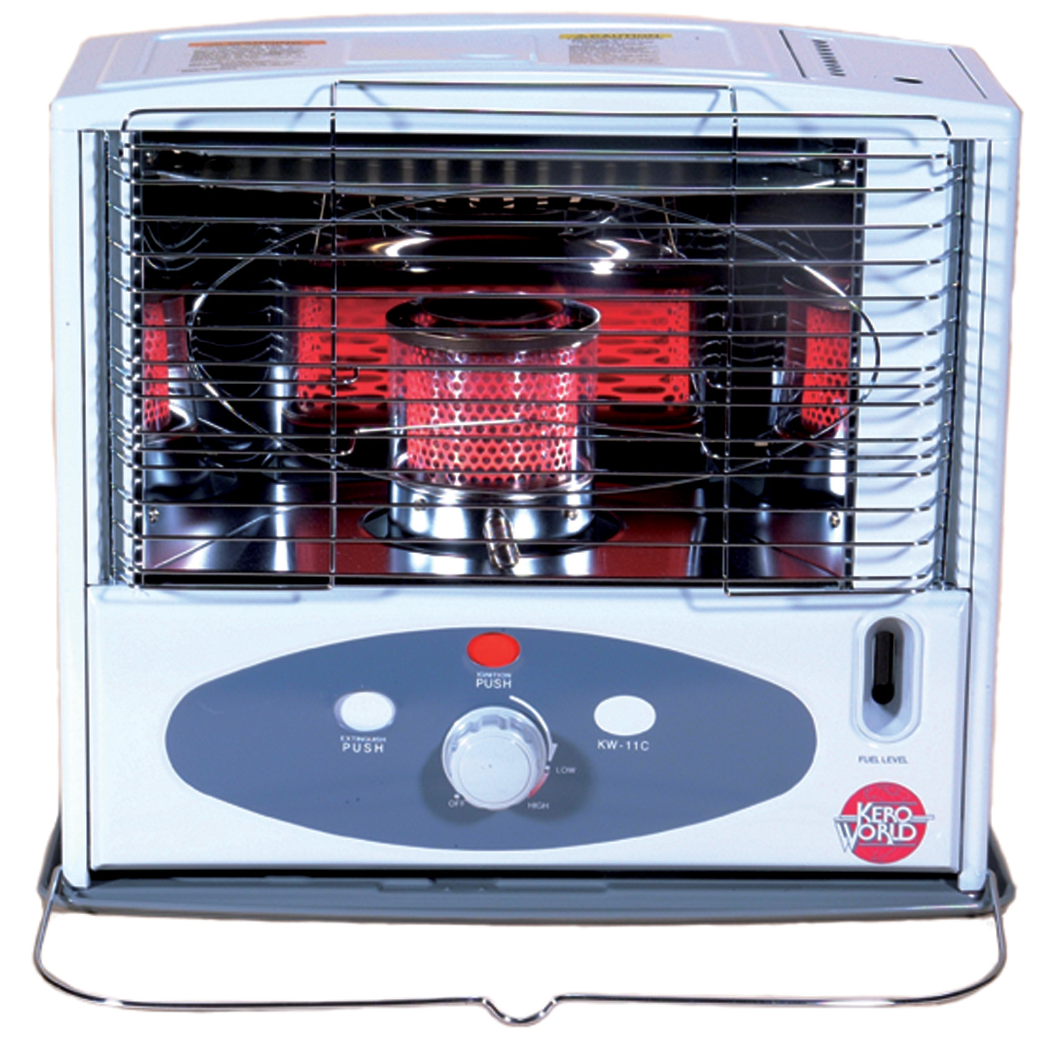 World Marketing KW 11F 10,000 BTU Radiant Heat Indoor Kerosene Heater