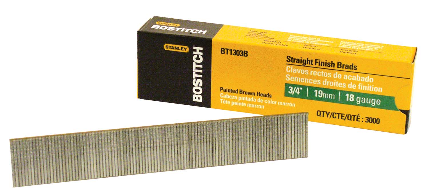 Bostitch Stanley BT1314B 3,000 Count 1 3/16" Brad Nails