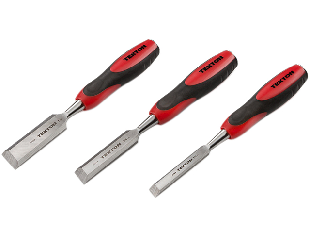 TEKTON  67559  3 pc. Wood Chisel Set