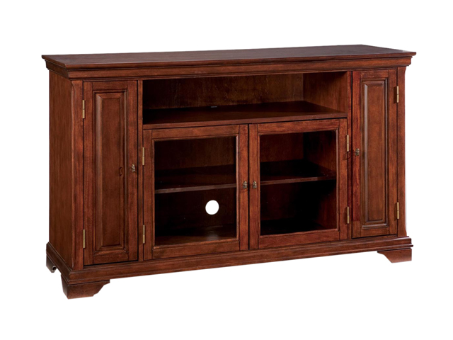 Home Styles Lafayette 5537 10 Traditional Cherry TV Credenza