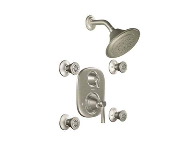    MOEN 203BN Rothbury Brushed nickel Moentrol vertical spa