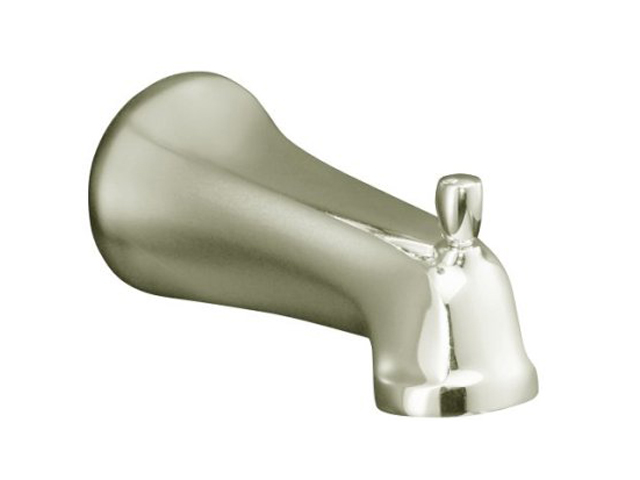 KOHLER K 10589 SN Bancroft Wall mount Diverter Bath Spout with Slip fit Connection