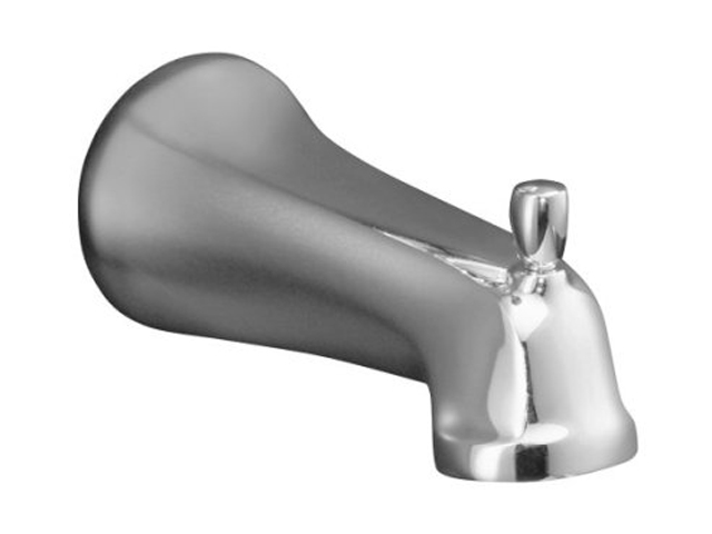 KOHLER K 10589 CP Bancroft Wall mount Diverter Bath Spout with Slip fit Connection