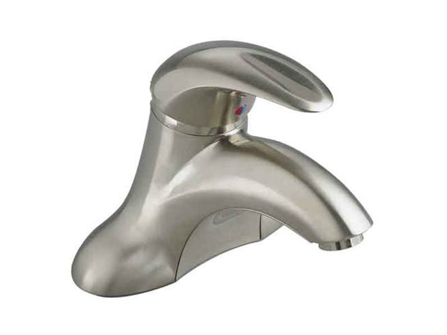 American Standard 7385.043.295 4" Centerset Reliant 3 Bathroom Centerset Faucet Satin Nickel