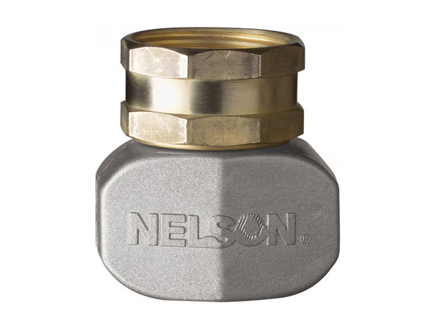 Nelson 5/8" or 3/4" Clamp style Female Coupler Brass and Metal Hose Repair 
