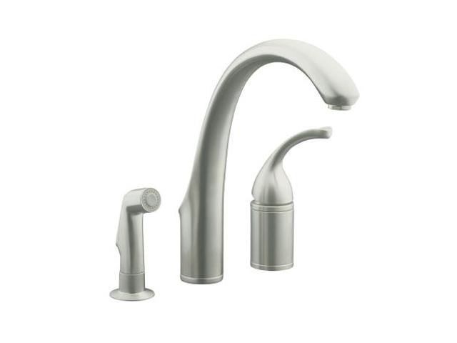KOHLER K 10430 VS Forte Single control Remote Valve Kitchen Sink Faucet and Lever Handle Stainless Steel  Kitchen Faucet 