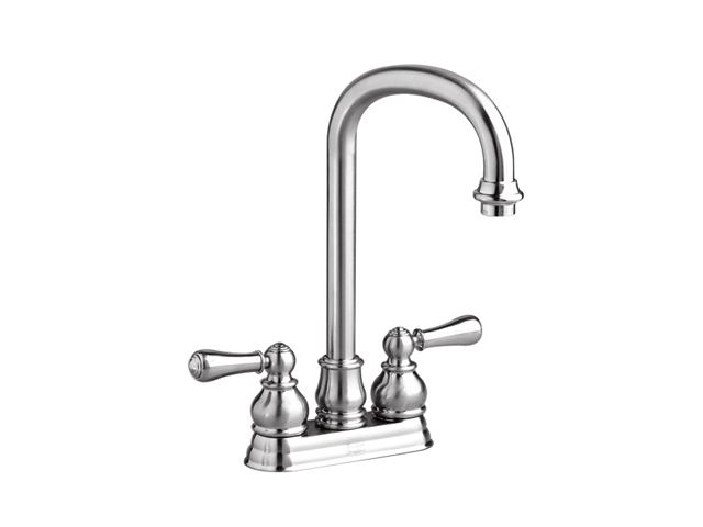 American Standard 2770.732.002 Hampton Bar Faucet with Metal Lever Handles Polished Chrome