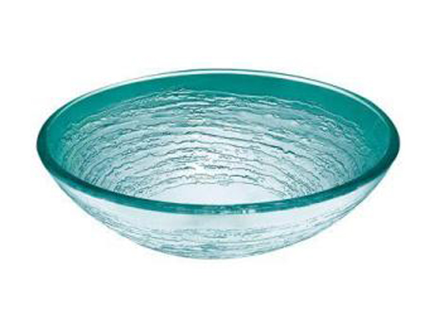 Pegasus G 242 Above Counter Round Glass Vessel Sink