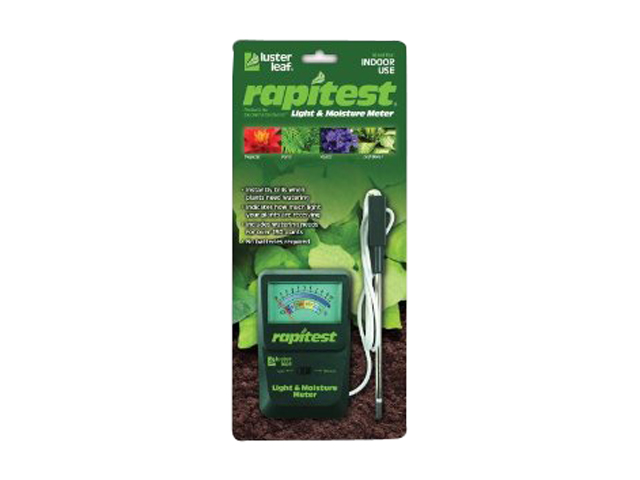 Luster Leaf Rapitest Light & Moisture Meter