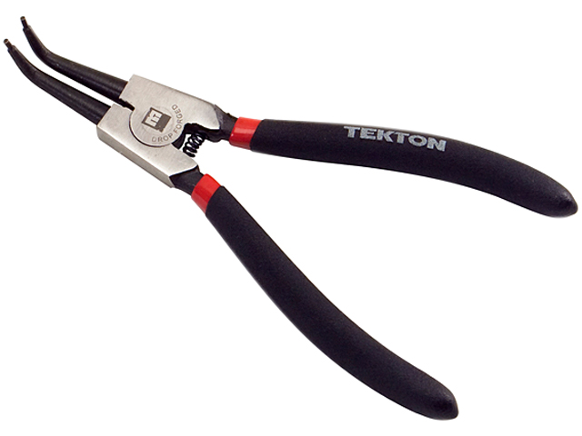 Tekton 3572 7" External Bent Tip Snap Ring Pliers