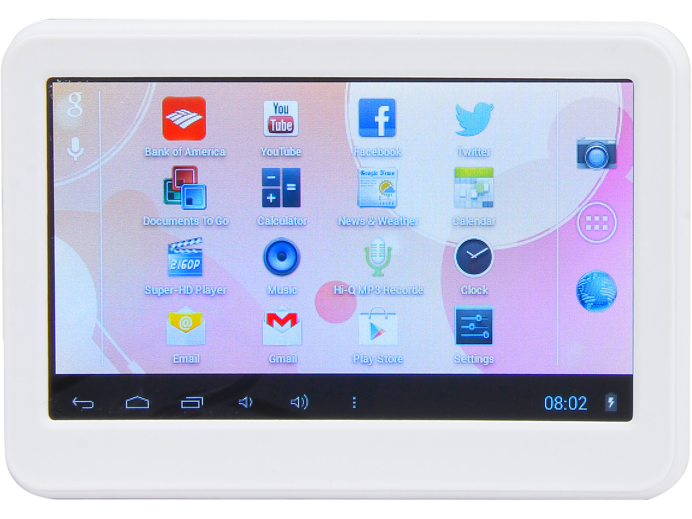 iView CyberPad 420TPC Android Tablet   1.2GHz 512MB DDR3 4GB flash memory 4.3" Tablet WIFI Android 4.2 White (iVIEW 420TPC WT)