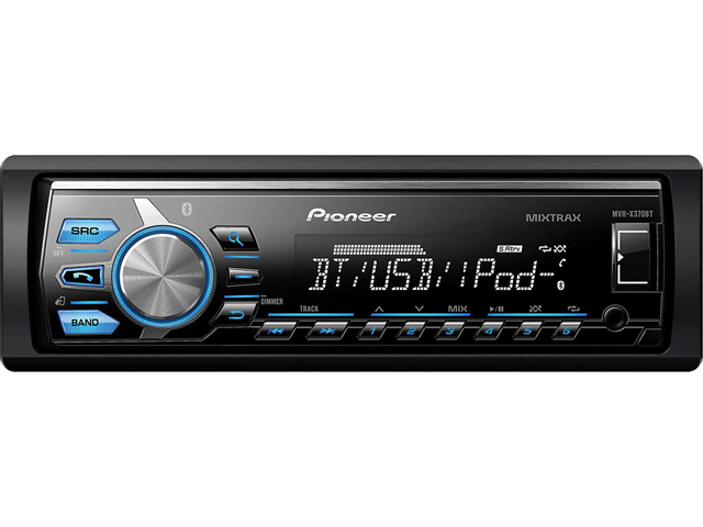 Pioneer MVH X370BT Digital media receiver with Bluetooth