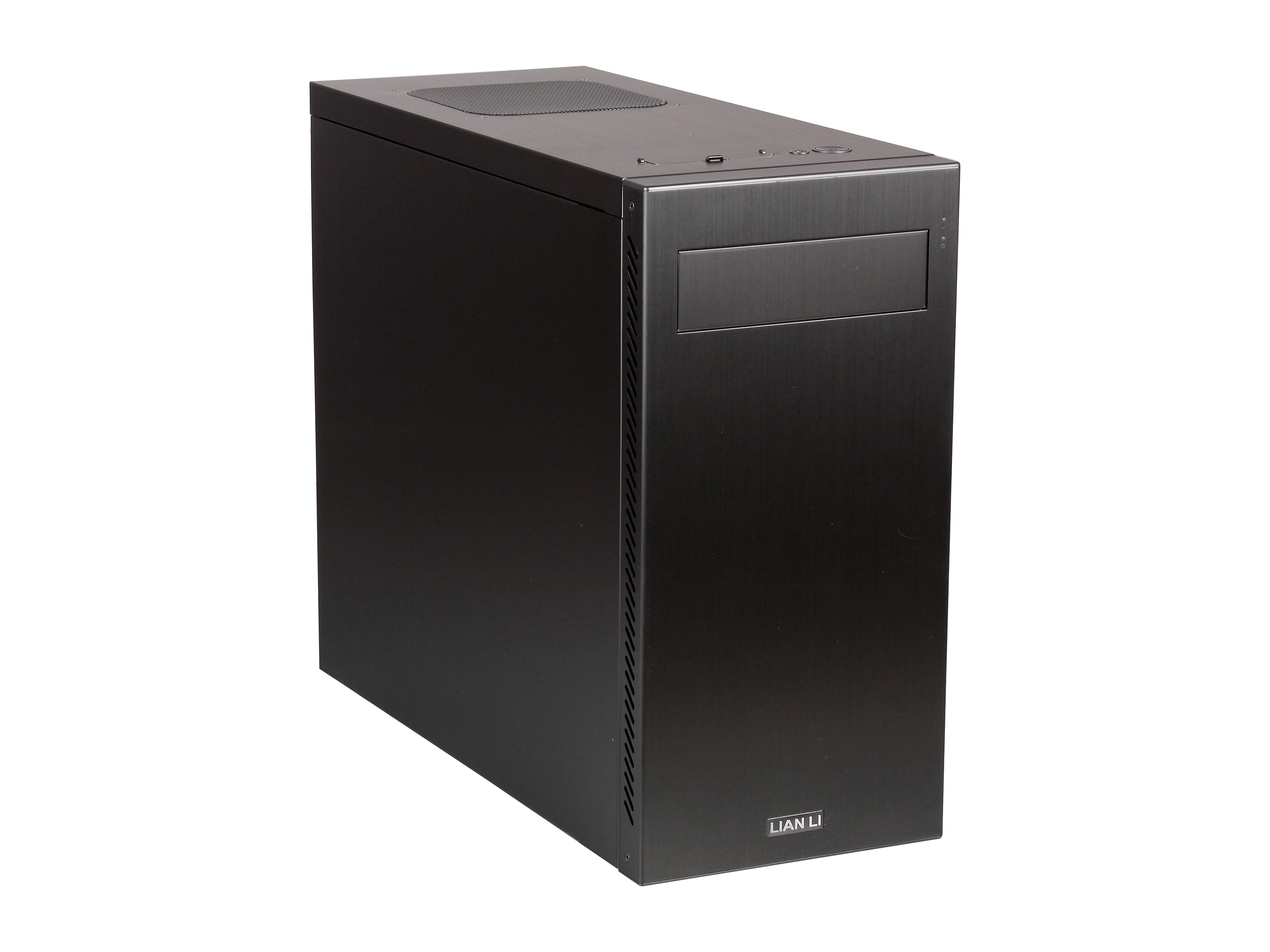 LIAN LI PC A55B Black Aluminum ATX Mid Tower Computer Case