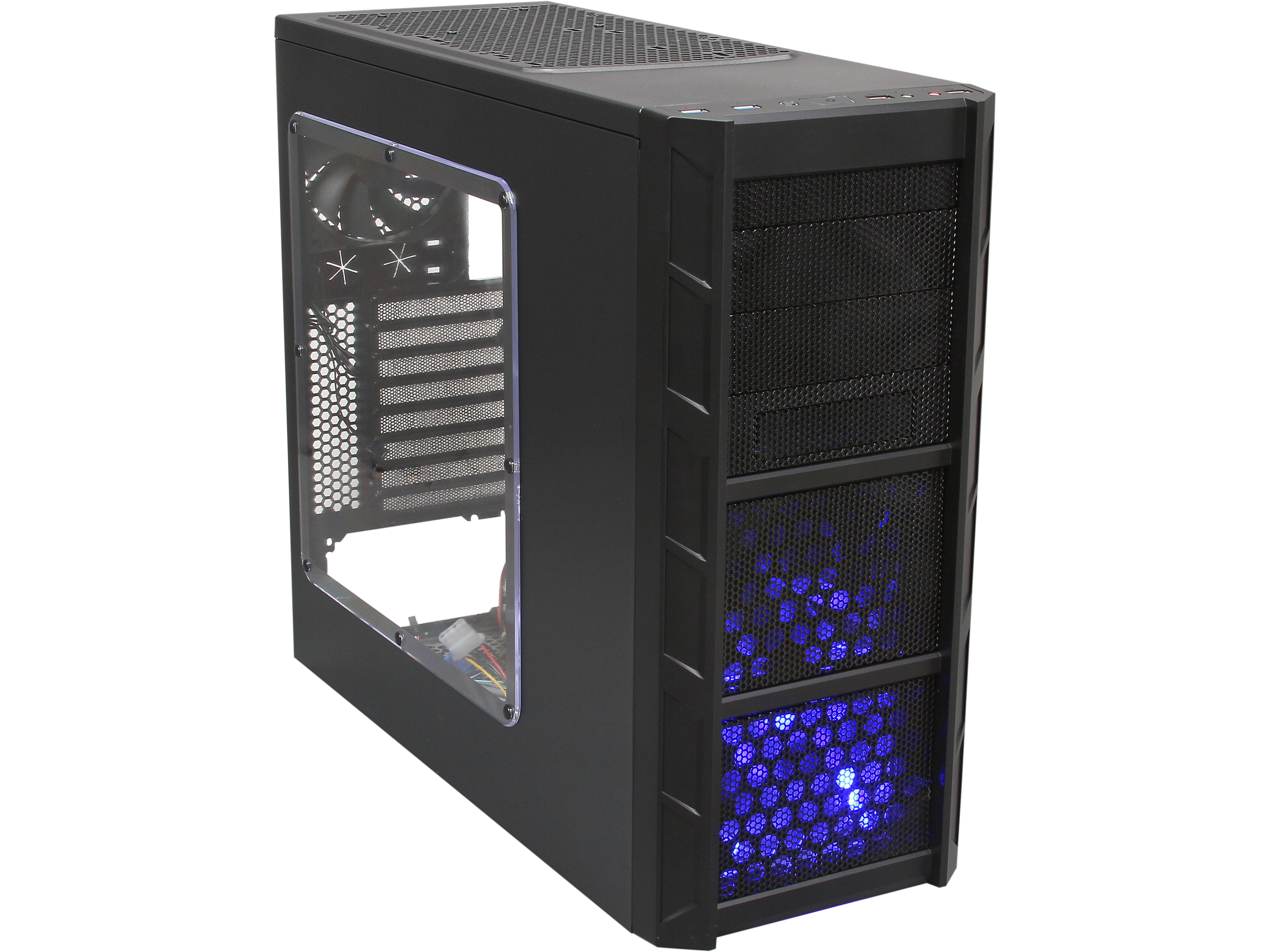 Rosewill PATRIOT Black Gaming ATX Mid Tower Computer Case | eBay