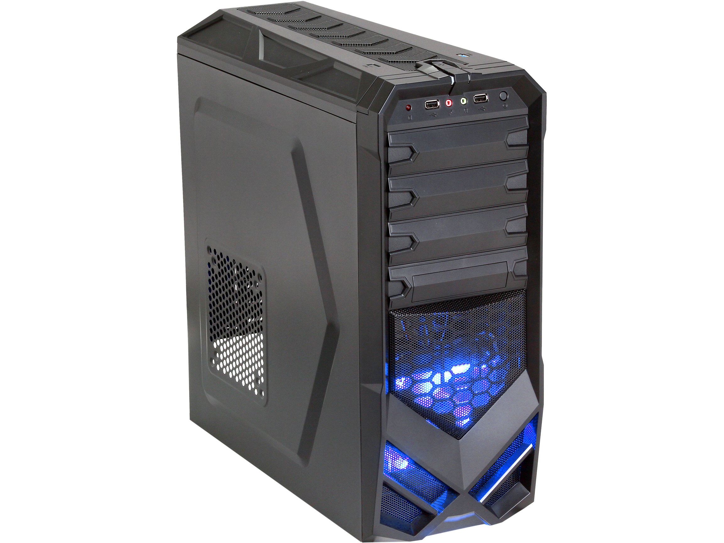 Rosewill Galaxy 01 ATX Mid Tower Black Gaming Computer Case