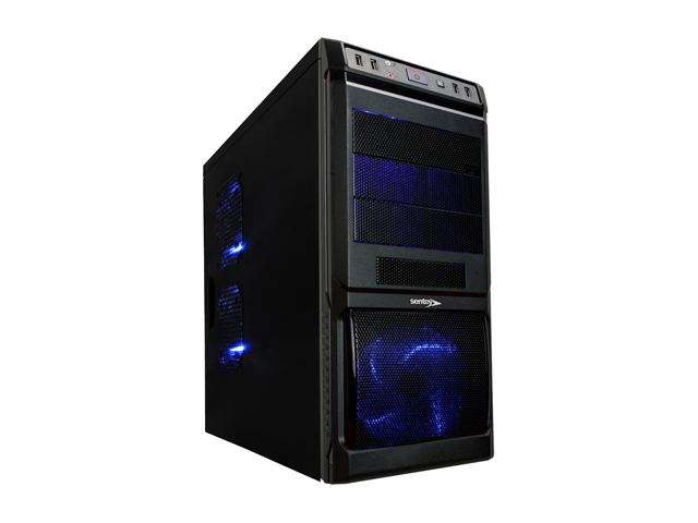   Black Box Series BX1 4285 v2.1 Black SECC ATX Mid Tower Computer Case