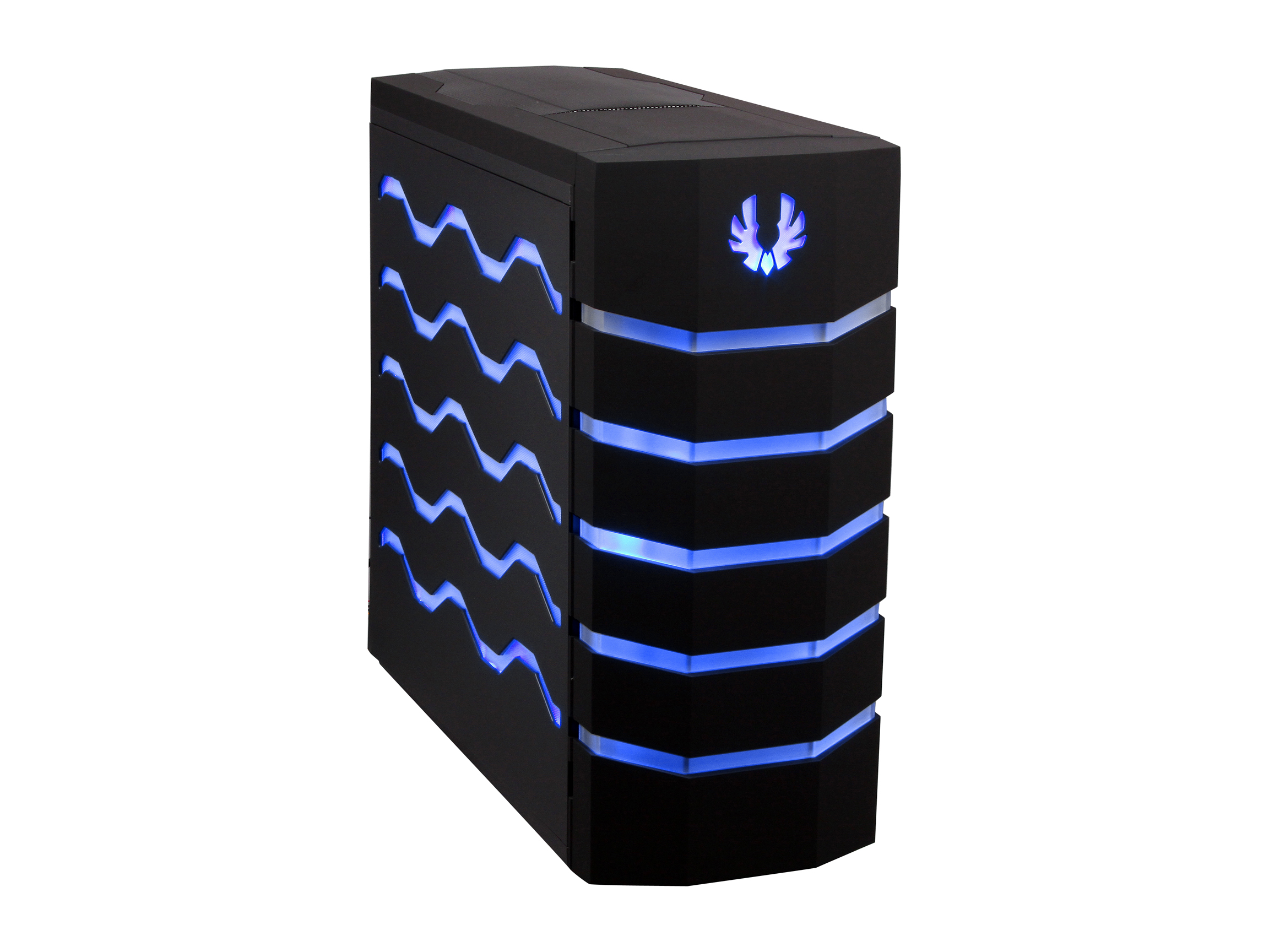 BitFenix Colossus Black / Red/Blue LED / Black Steel / Plastic ATX Full Tower Computer Case