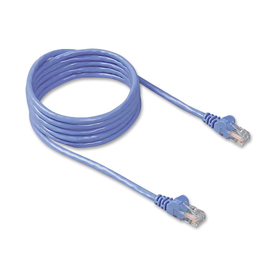 BELKIN A3L791 50 BLU S 50 ft. Cat 5E Blue Network Cable