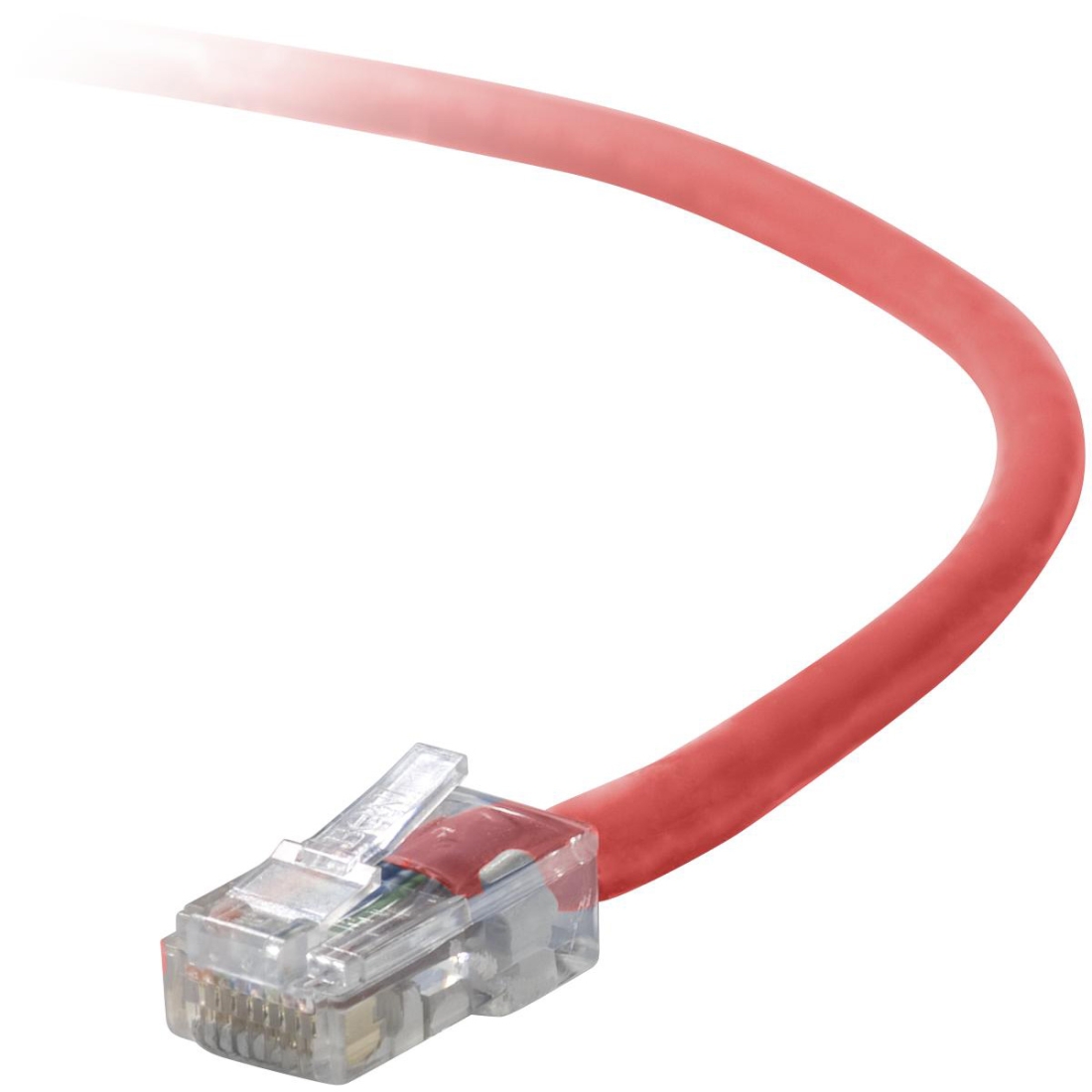 BELKIN A3L791 08 RED 8 ft. Cat 5E Red Network Cable