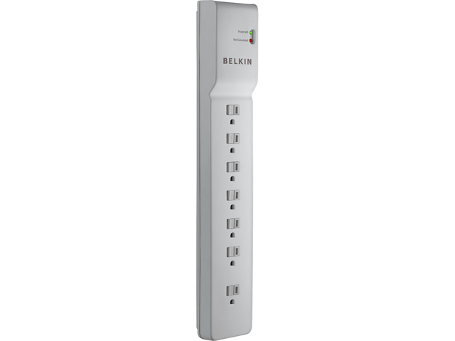 BELKIN BE107000 06 CM 6 ft. 7 Outlets 750 j Surge Suppressor