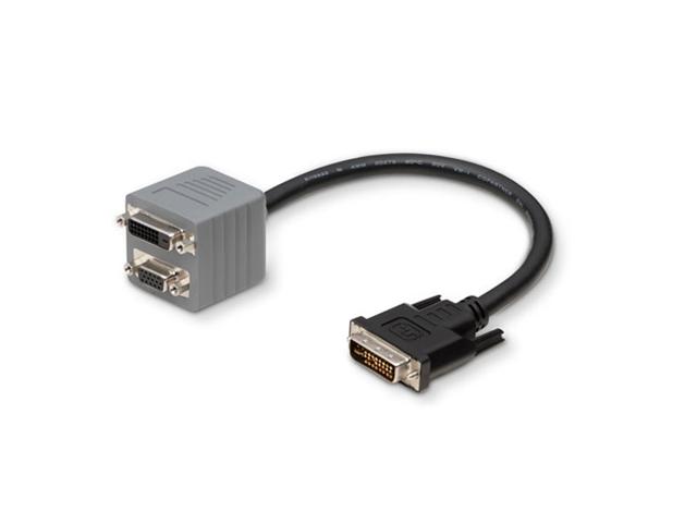 Belkin Model F2E7900 01 DV 1ft. Left Connector Type: 29 pin DVI Integrated (Dual Link)
Right Connector Type: 24 pin DVI Digital (Dual Link) M F ANALOG/DIGITAL SPLTR   1 DVII(MDL)HD15F/DVID(FDL) Cable