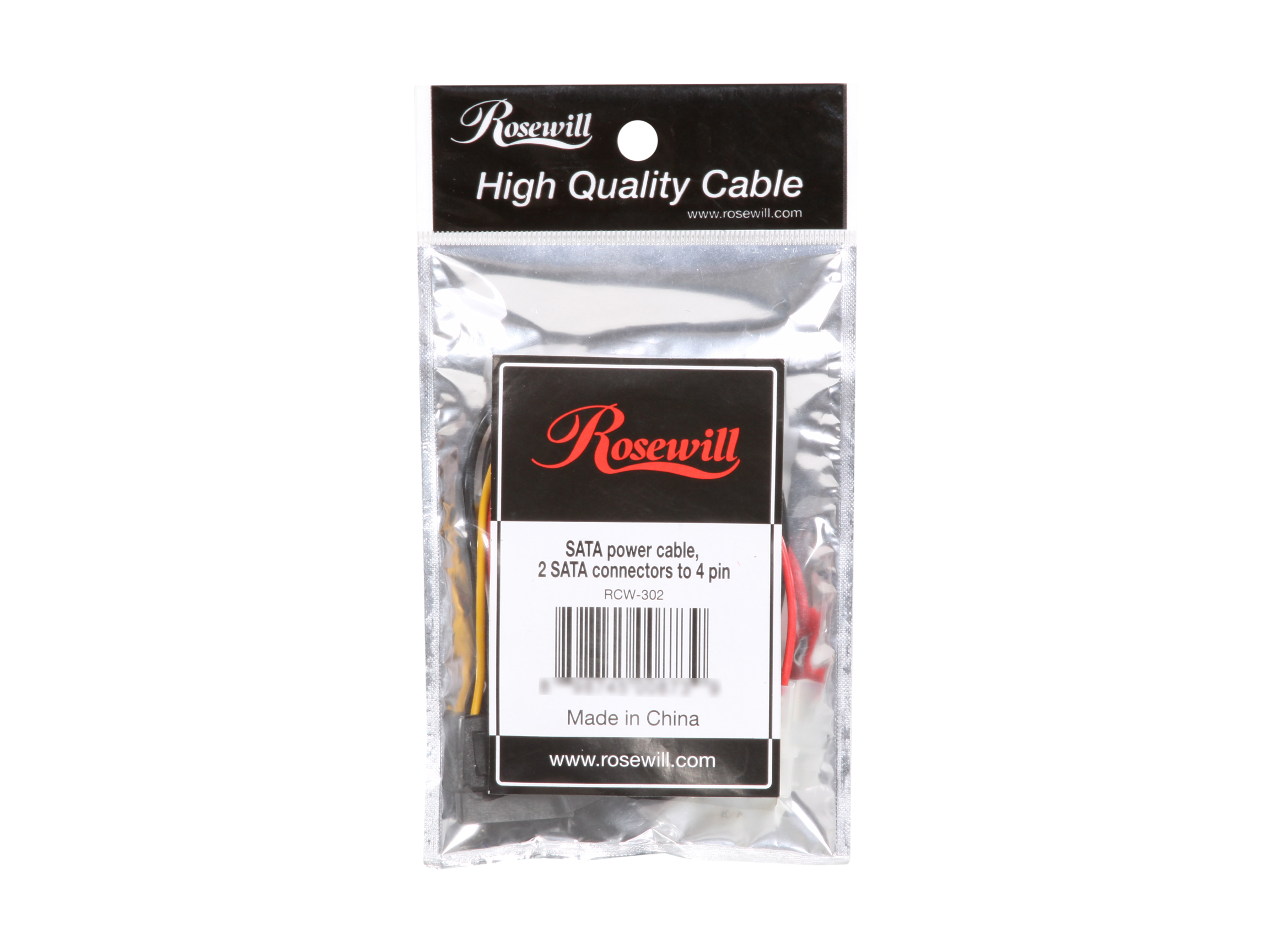 Rosewill 8" Sata Power Splitter Cable Model RCW 302