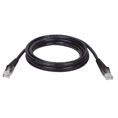 TRIPP LITE N001 015 BK 15 ft. Cat 5E Black Network Cable