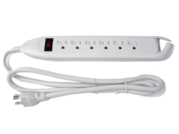 BELKIN STP160 6 Outlets Power Strip 500W Maximum Power 4 Feet Cord Length