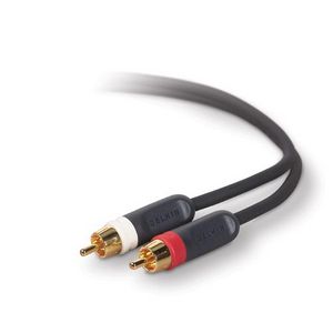 BELKIN PURE AV AV20300 12 12 ft. RCA Audio Cable M M