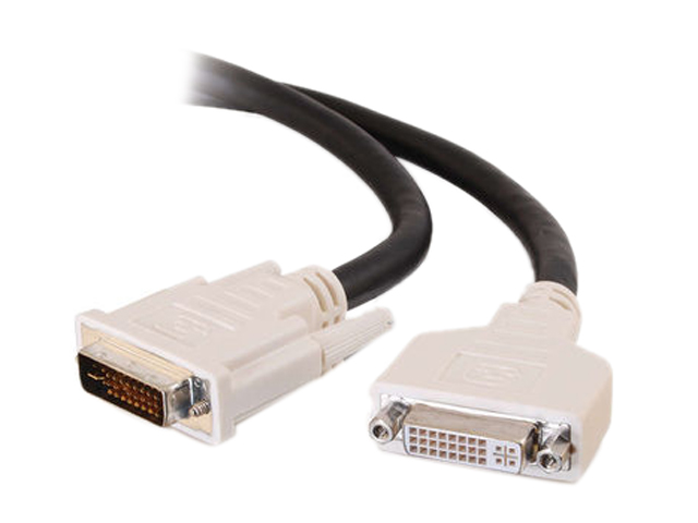 Link Depot DVI 6 DD Black 6 ft. DVI D male to DVI D male dual link Cable