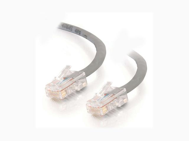 C2G 00514 6 ft. Cat 5E Grey Non Booted Patch Cable