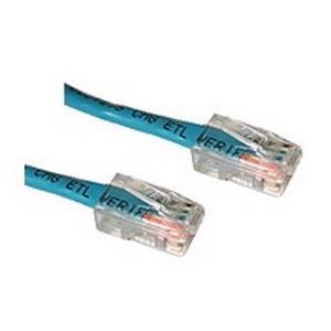 C2G/Cables To Go 24359 7 ft Cat5E Non Booted Unshielded (UTP) Network Patch Cable (50 PK) – Blue