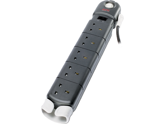 APC P5BT UK 1.83 meters 5 Outlets 960 Joules Surge Suppressor