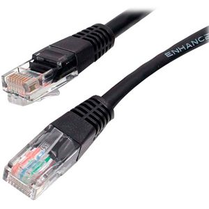 StarTech 4 ft Black Molded Cat6 UTP Patch Cable   ETL Verified