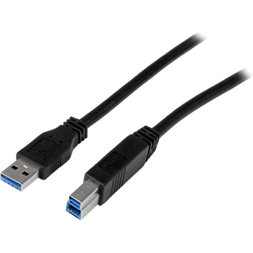 StarTech USB3CAB2M 6.56 ft 2m Certified SuperSpeed USB 3.0 A to B Cable M M