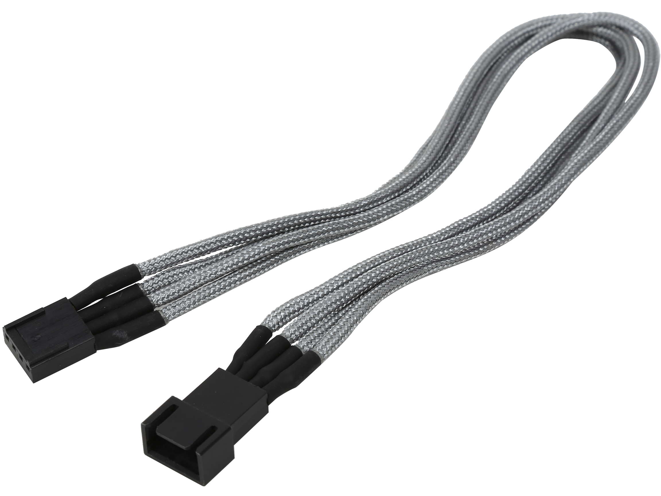 BitFenix BFA MSC 4F30SK RP 11.81" (30cm) PWM Fan Extension Cable M F