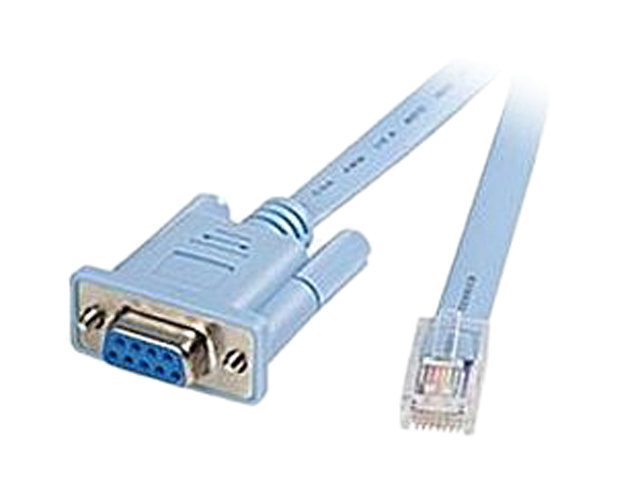 Console Cable w/RJ45 & DB9F