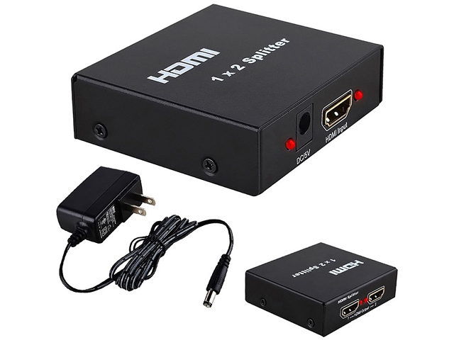 Insten 1668026 HDMI Amplifier 1 x 2 Female Splitter Version 3