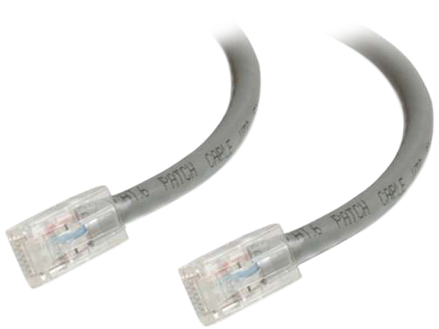 C2G 04066 3 ft. Cat 6 Grey Non Booted Patch Cable