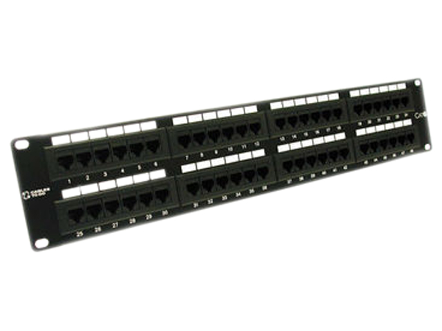    CABLES TO GO 37051 48 Port Cat6 110 Type Patch Panel