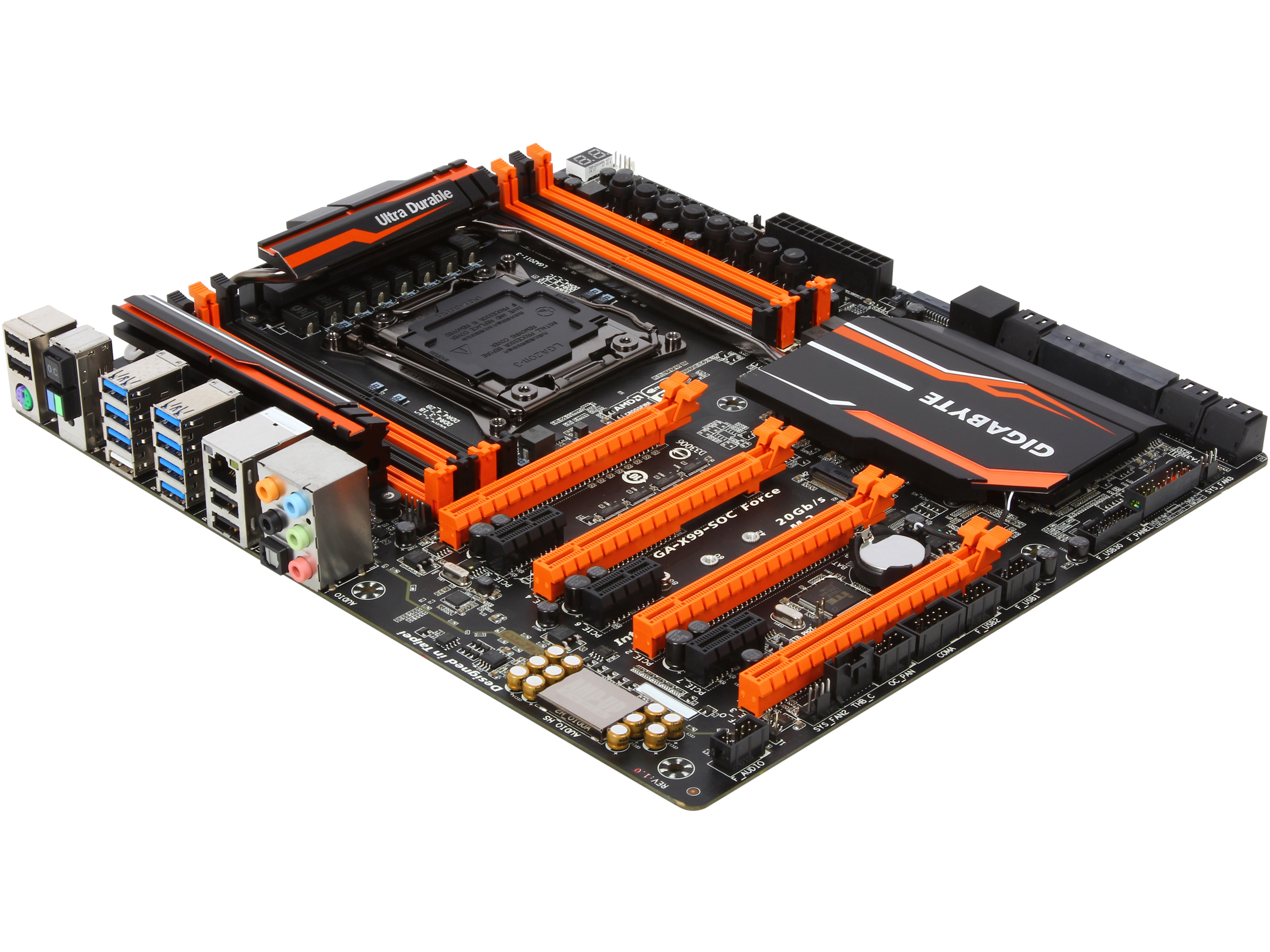 GIGABYTE GA X99 SOC FORCE LGA 2011 v3 Intel X99 SATA 6Gb/s USB 3.0 Extended ATX Intel Motherboard