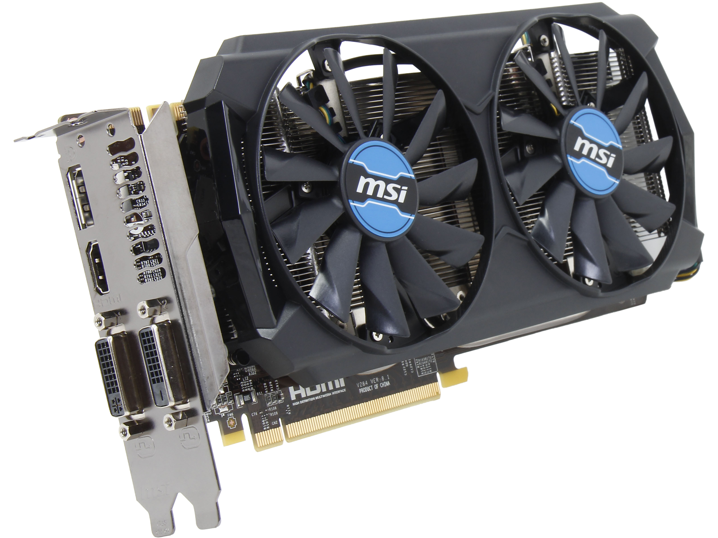 MSI N760 2GD5T/OC G SYNC Support GeForce GTX 760 2GB 256 Bit GDDR5 PCI Express 3.0 x16 HDCP Ready Video Card