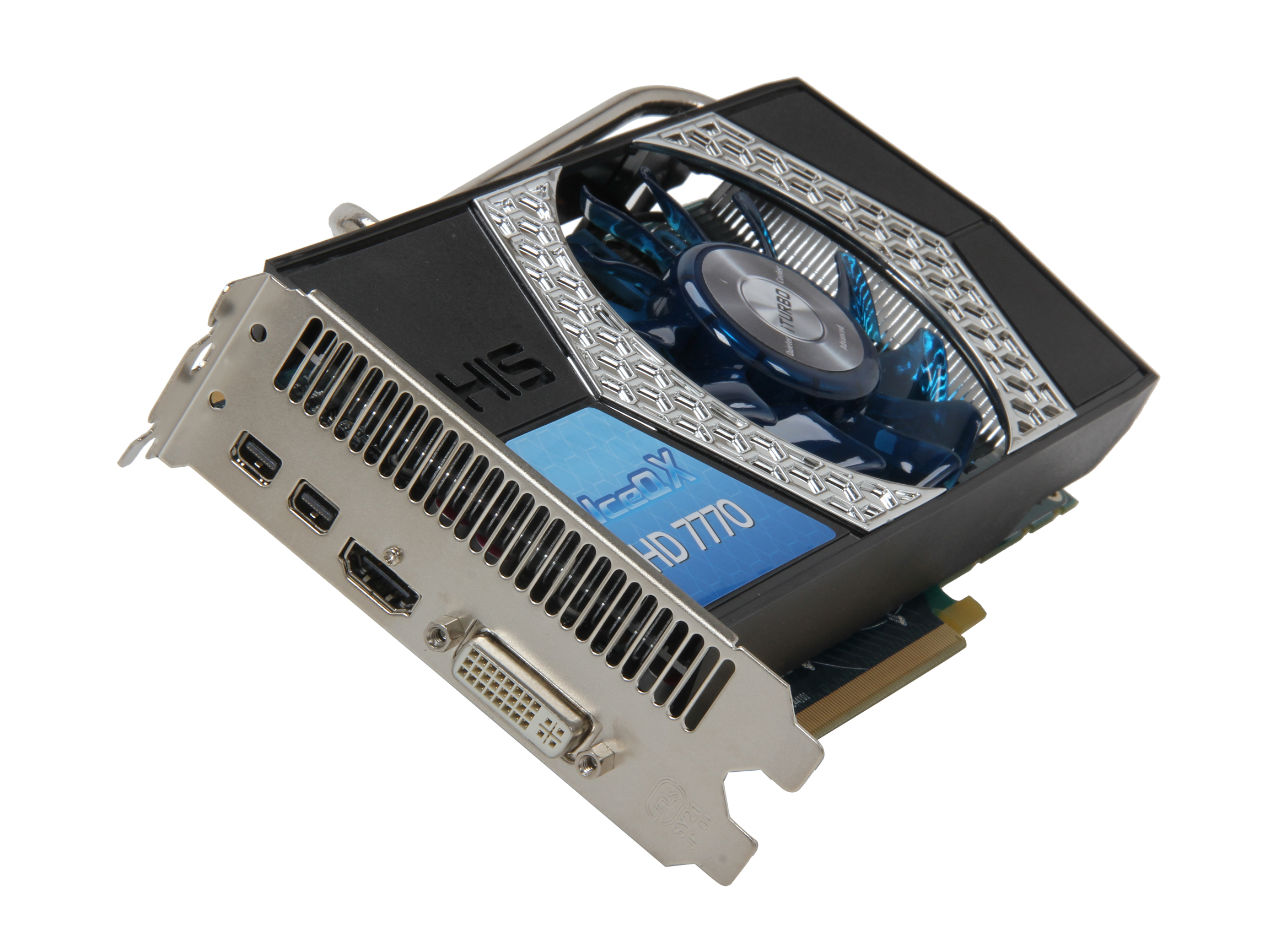 HIS IceQ X Radeon HD 7770 DirectX 11 H777QN1G2M 1GB 128 Bit GDDR5 PCI Express 3.0 x16 HDCP Ready CrossFireX Support Video Card