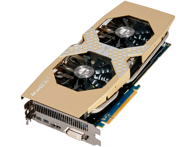 HIS IceQ X² OC Radeon R9 280 DirectX 11.2 H280QMC3G2M 3GB 384 Bit GDDR5 PCI Express 3.0 x16 HDCP Ready CrossFireX Support Video Card