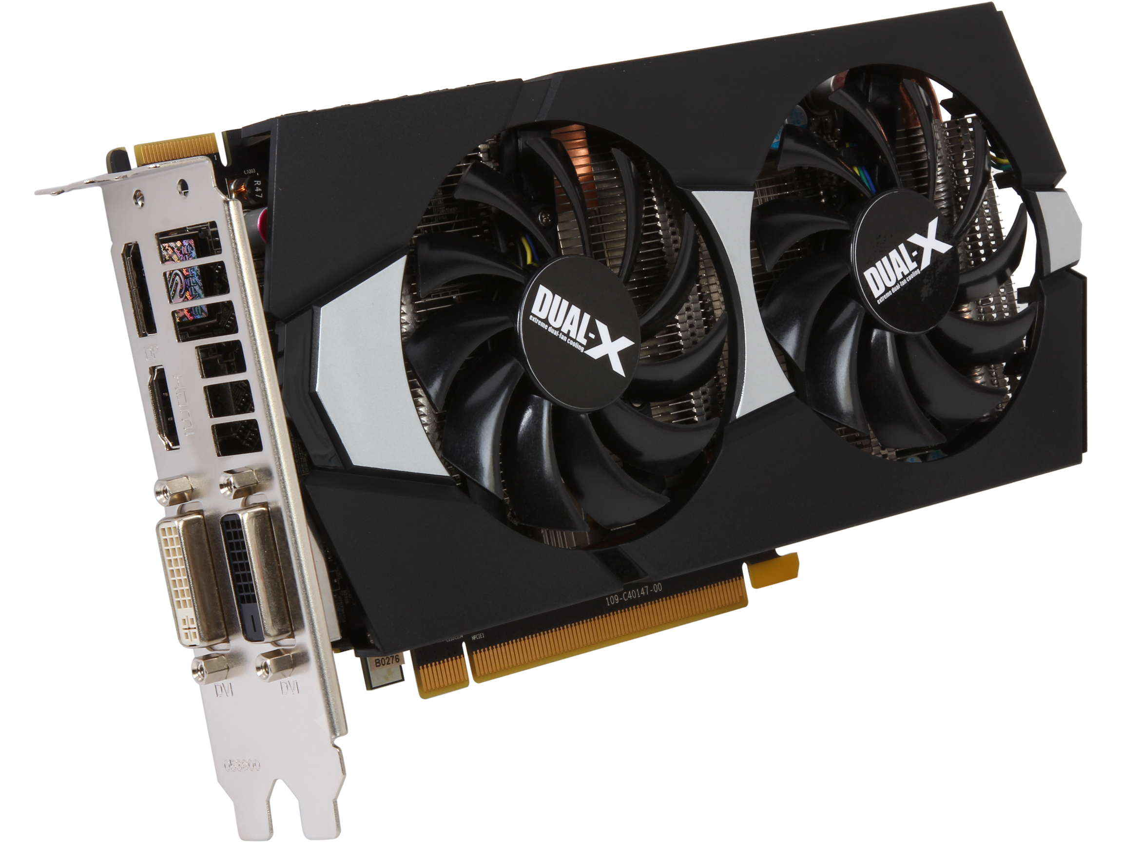 SAPPHIRE DUAL X Radeon R7 265 DirectX 11.2 100370L 2GB 256 Bit GDDR5 PCI Express 3.0 CrossFireX Support Video Card