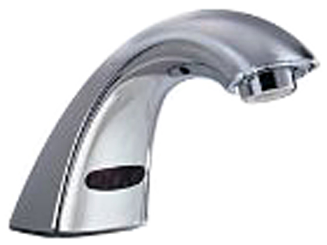 Delta 590LF LGHGMHDF Commercial Single Hole Battery Operated Electronic Bathroom Faucet (Low Lead Com, Chrome