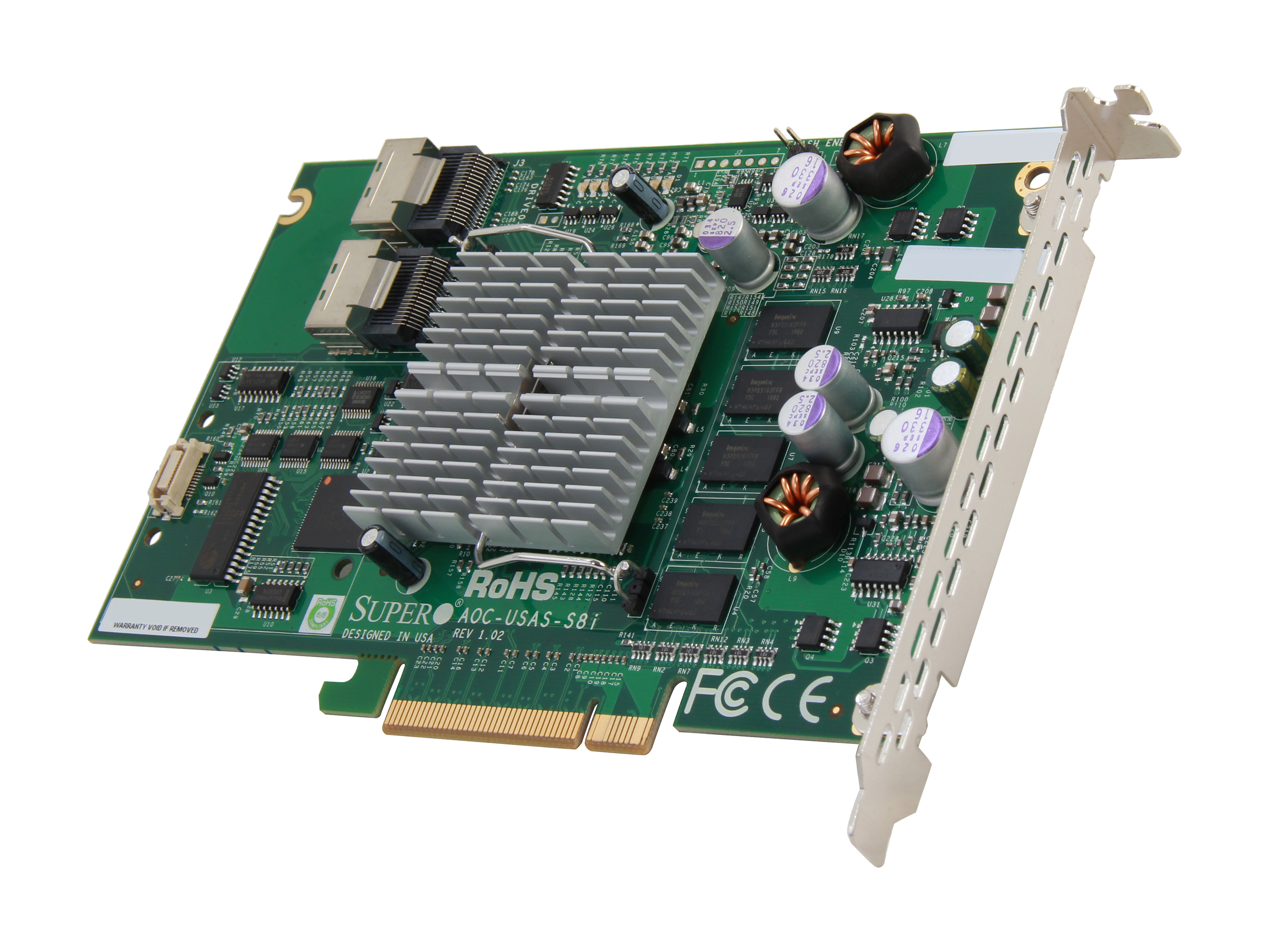 Intel RAID Controller Card 6G SAS PCI E x8 4 internal ports (RS2WC040)